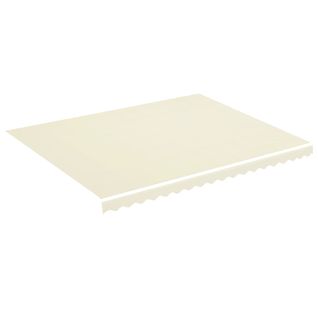 Tissu De Remplacement Pour Auvent Crème 4,5x3,5 M