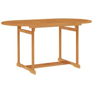 Table De Jardin 150x90x75 Cm Bois De Teck Massif