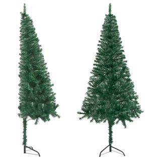 Sapin De Noël Artificiel D'angle Vert 180 Cm Pvc