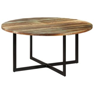 Table à Manger 150x75 Cm Bois Massif De Récupération