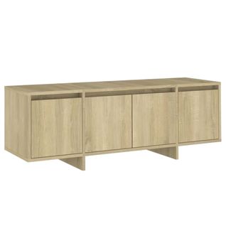 Meuble TV Chêne Sonoma 120x30x40,5 Cm Bois Contreplaqué
