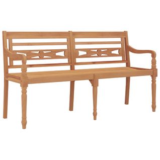 Banc Batavia 150 Cm Bois Massif De Teck