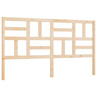 Tête De Lit 206x4x104 Cm Bois Massif De Pin