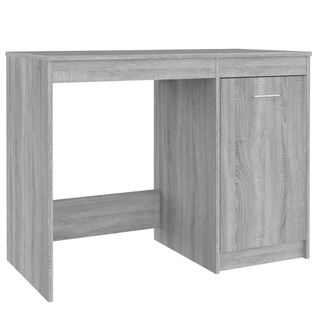Bureau Sonoma Gris 100x50x76 Cm Bois Contreplaqué