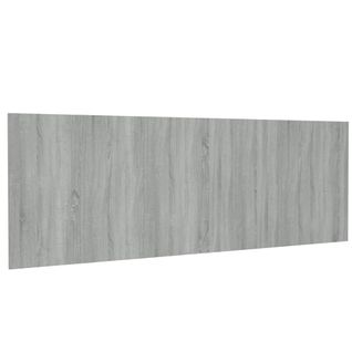 Tête De Lit Murale Sonoma Gris 240x1,5x80 Cm Bois Contreplaqué