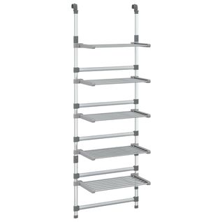Séchoir à Linge Suspendu à 5 Niveaux Aluminium