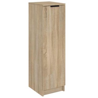 Armoire à Chaussures Chêne Sonoma 30x35x100cm Bois Contreplaqué