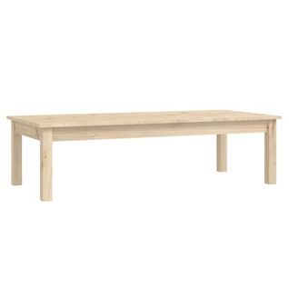 Table Basse 110x50x30 Cm Bois Massif De Pin