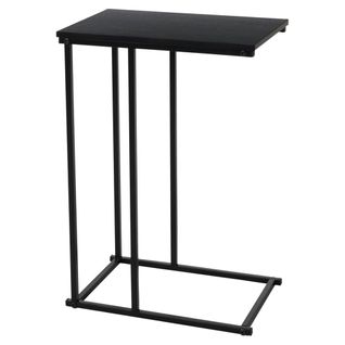 Table D'appoint Avec Dessus En Mdf Noir