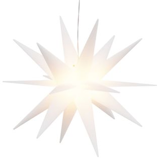 Lumière de Noël avec LED pliable blanc 43 cm