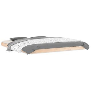 Cadre De Lit 180x200 Cm Super King Bois De Pin Massif