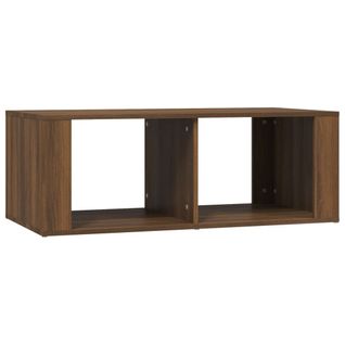 Table Basse Chêne Marron 100x50x36 Cm Bois D'ingénierie
