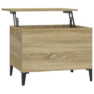 Table Basse Chêne Sonoma 60x44,5x45 Cm Bois Contreplaqué