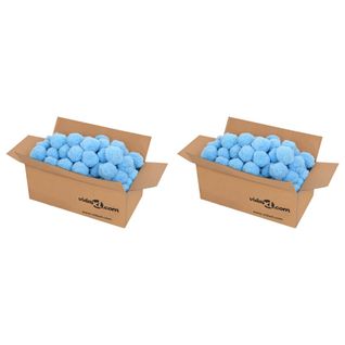 Boules Anti-bactériennes Filtrantes De Piscine Bleu 1400 G Pe