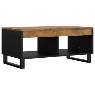 Table Basse 90x50x40 Cm Bois De Manguier Massif
