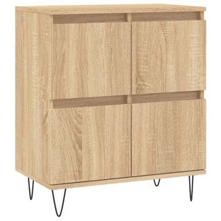 Buffet Chêne Sonoma 60x35x70 Cm Bois Contreplaqué