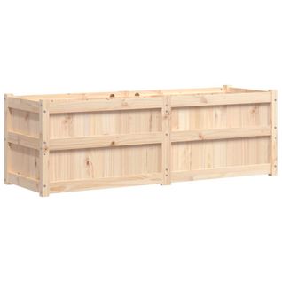 Jardinière 150x50x50 Cm Bois De Pin Massif