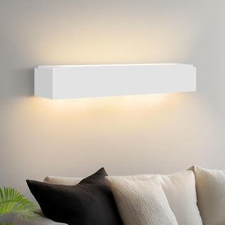Applique G9 - Blanc Lampe En Plâtre Pour Chambre à Coucher Cage D'escalier Couloir