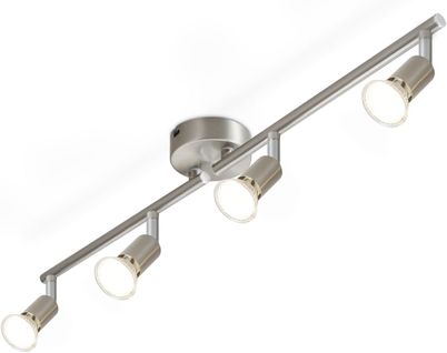 Plafonnier 4 Flammes-gu10 Spot De Plafond Moderne Orientable Salon Chambre