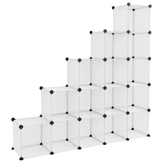Cubes De Rangement 15 Pièces Transparent Pp