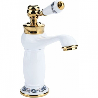 Robinet De Lavabo En Cuivre Antique - Blanc