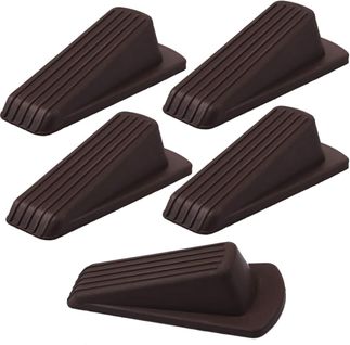 Lot De 5 Butées De Porte Universelles En Caoutchouc De Qualité Supérieure - Flexibles, Stables