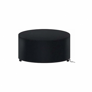 185 X 110cm Housse De Protection Table Ronde De Jardin, Housse Salon De Jardin Imperméable, 210d