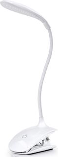 Lampe De Lecture LED Pour Livre - Lampe De Bureau à Pince Rechargeable Avec Câble USB