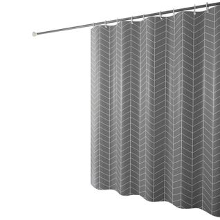 180x180cm Basics Rideau De Douche à Motifs Chevrons