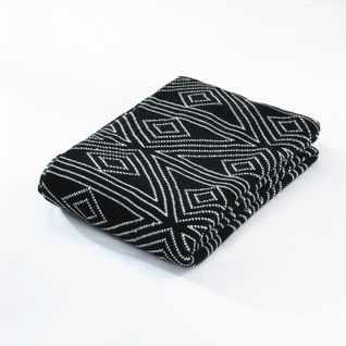 Plaid Doux 110x150 Cm - Noir