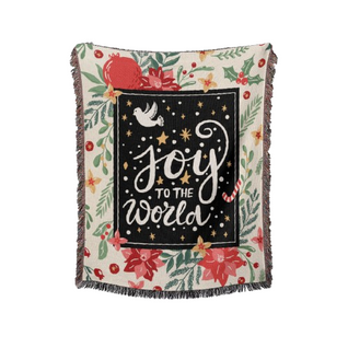 Couverture Tricotée Décorée Avec Des Franges Bohême 160x130cm