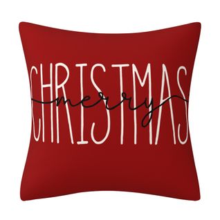 Housse De Coussin De Noël, Housse De Coussin En Lin Imprimé Sable Pour Canapé-lit Taie D'oreille