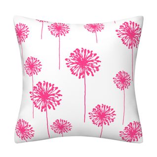 Housse De Coussin Géométrique Rose, Housse De Coussin à Impression Numérique