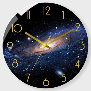 Horloge murale en verre silencieuse sans tic-tac - Qualité