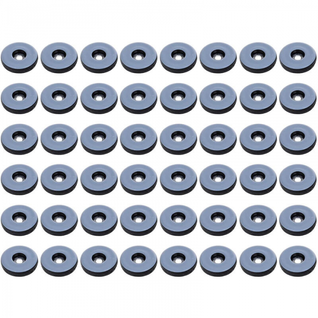 Glissières De Meubles De 19 Mm, 48 Pièces Glissières De Meubles Rondes En Téflon (rondes)