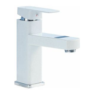 Robinet De Lavabo à Poignée Unique, Robinet De Salle De Bains En Laiton Pur, Aérateur