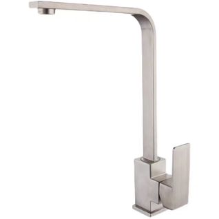 Robinet De Cuisine, Mitigeur De Cuisine Pivotant à 360°, Mitigeur De Cuisine En Acier Inoxydabl