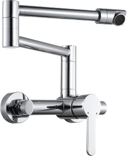 Robinet De Cuisine Mural Robinet De Cuisine Robinet D'évier Pivotant Robinet