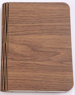 Lampe De Lecture Pliante Sculptée, Veilleuse à Page Pliante (petite Mini Noire 10 × 8 × 2,5 Cm)