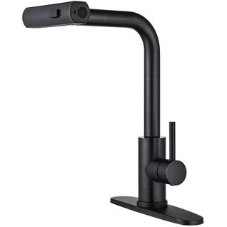 Robinet De Cuisine Pivotant à 360° Et Extractible  - Noir