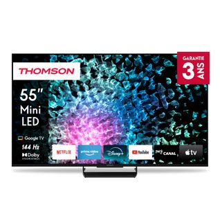 Téléviseur LED 55” (139 Cm) 4k Uhd Google TV Miniled -55mg7c15-