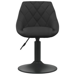 Chaise De Salle à Manger, Chaise De Cuisine, Chaise De Repas Noir Velours
