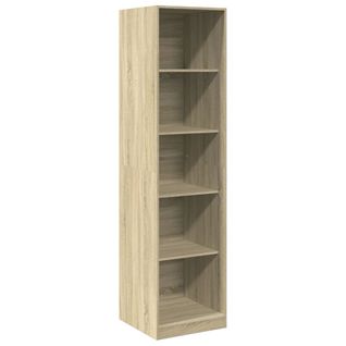Armoire De Rangement - Armoire De Chambre Chêne Sonoma 50x50x200 Cm Bois D'ingénierie