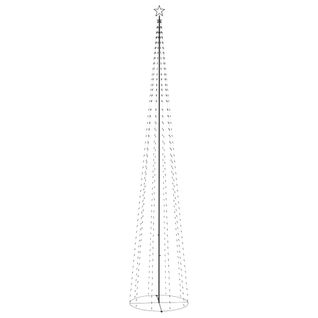Décoration Lumineuse De Noël - Décoration Pour Noël Cône 752 LED Bleues Décoration 160x500 Cm