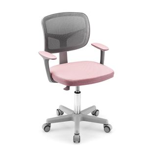 Fauteuil De Bureau, Chaise De Bureau à Roulettes Pour Enfants Verrouillage Automatique Soutien Lom