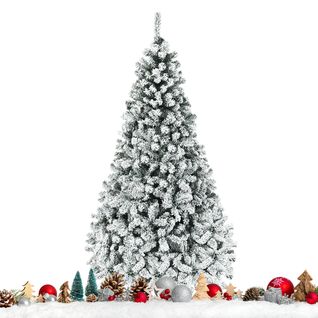Sapin De Noël - Arbre De Noël Artificiel 225 Cm Avec 450 LED 1010 Branches Matériel Pvc