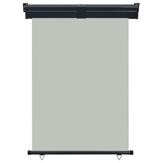 Store Banne - Auvent Latéral De Balcon 125x250 Cm Gris At81