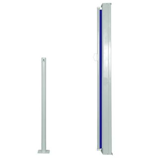 Store Banne - Auvent Latéral Rétractable 120 X 300 Cm Bleu At114