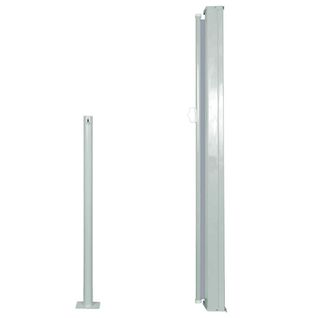 Store Banne - Auvent Latéral Rétractable 120 X 300 Cm Gris At115