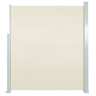 Store Banne - Auvent Latéral Rétractable 140 X 300 Cm Blanc Cassé At119